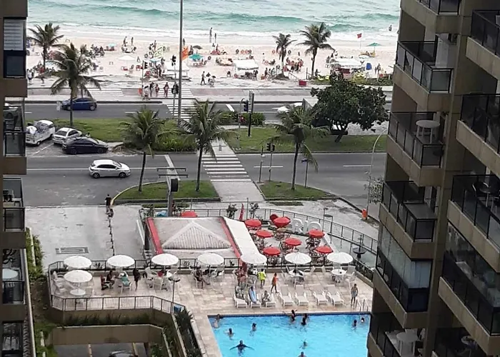 Apart Na Praia Da Barra Da Tijuca ,Posto 6 Aptº Inteiro Para Ate 4 Pessoas