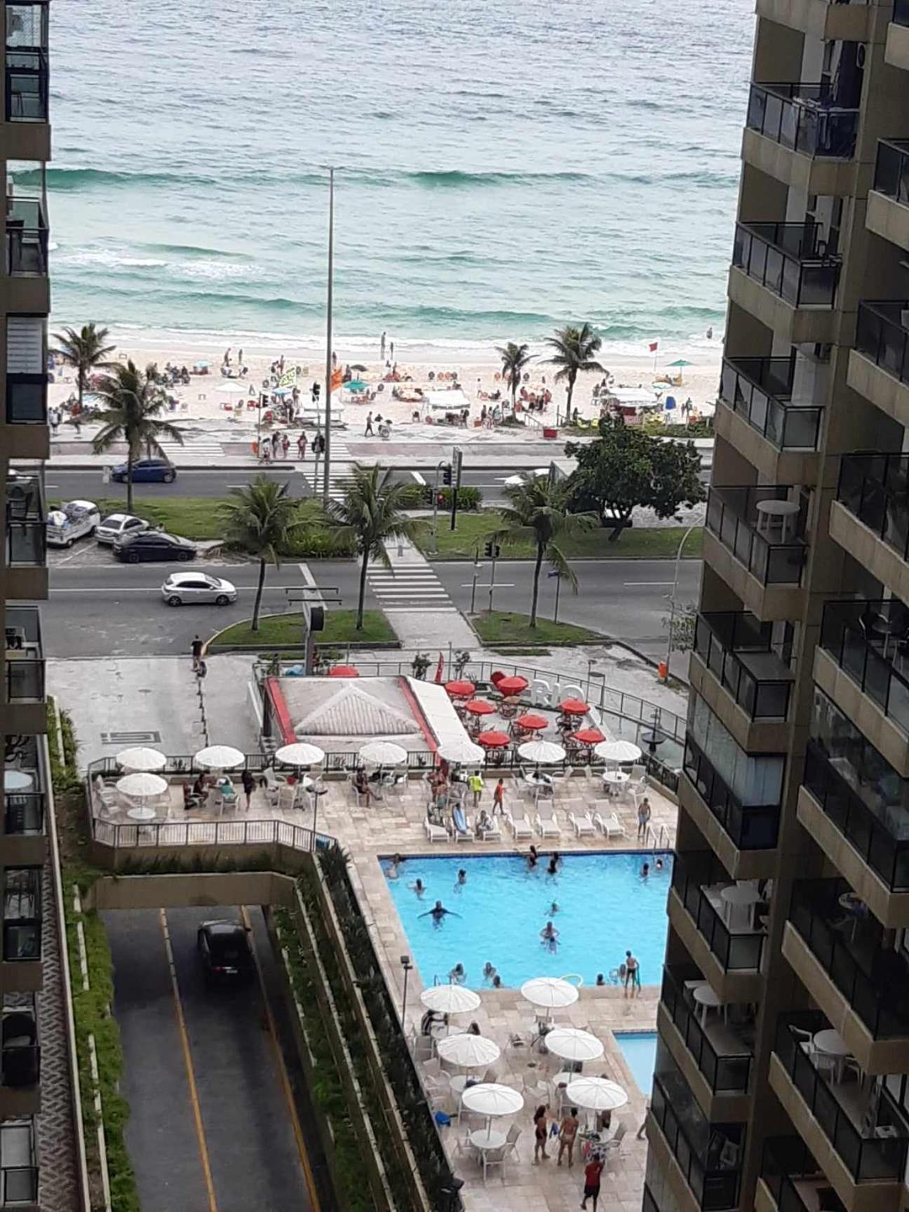 Na Da Barra Da Tijuca ,posto 6 Aptº Inteiro Ate 4 Pessoas Apartamento Río de Janeiro